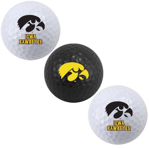 Iowa Hawkeyes 3-pack Golf Balls