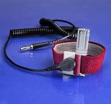 3M(TM) Adjustable Fabric Wrist Band 2214 with 5 ft. Coiled Cord, Burgundy [PRICE is per EACH]