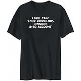 T-Shirt Mens Black 