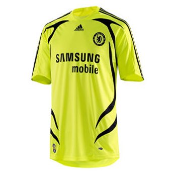 Chelsea Junior Yellow Away Shirt ize XLarge (32/34")
