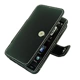 Black Protective Leather Pouch Case Cover for HTC HD2 Leo T8585 Firestone Horizontal Pouch Type Side Open ( Only Case!!)