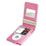 Fruwt Twist 2-in-1 Premium Leather Case for iPod nano 3G (Pink with Mirror)