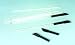 Glass Stirring Rods, 200mm