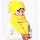 YOGLY ベビー キッズ 子供用 防寒ニット キャップかわいい 帽子マフラー手袋一体 ベビー キッズ 赤ちゃん 子供セーター帽子 子供 用 かわいい 防寒 赤ちゃんニット帽誕生日 出産祝い 記念写真