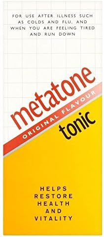 Metatone Original Flavour Tonic (500ml) - Pack of 2 by Metatone