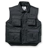 Surplus Ranger-Weste -schwarz- Größe: S-5XL #1480#