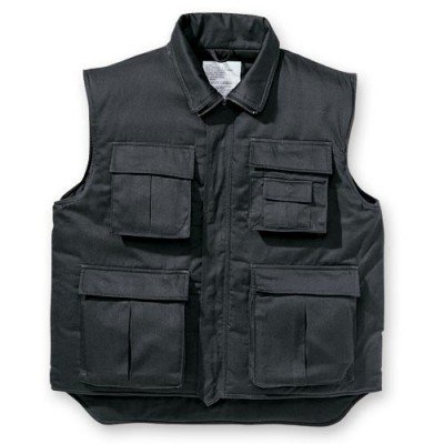 S&T Ranger - Wattierte Allround Weste -schwarz- Größe: S-5XL