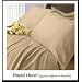 Duvet Set - 1200-Thread-Count California-King Solid Taupe Egyptian Cotton Duvet Set