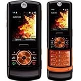 MOTOROLA Z6M RIZR KRZR MANDARINE ORANGE CDMA CELL PHONE FOR VERIZON Z6 BLACK/ORANGE FOR PAGE PLUS NO CONTRACT NEEDED