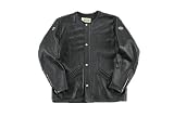 �٥��ġ�������ɥ쥶�����㥱�å�/�ץ���� ����/�����ϥ��� OILED LEATHER JACKET �֥�å� BAJ-US2ST