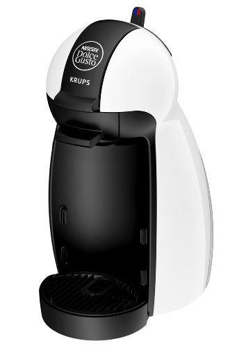 Groupe Seb NESCAFÉ Dolce Gusto Piccolo by Krups KP100240 Coffee Machine, White, 15 Bar Pressure Pump