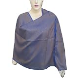 Handmade Hot Selling Self Design Semi Silk Scarf For Women Gift From India (Free Shipping) scrf0061r