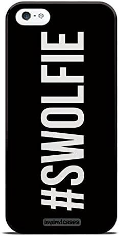 Inspired Cases 3D Textured Hashtag #Swolfie Workout Selfie Case for iPhone 5 &amp; 5s