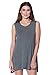 Alexander + David Womens Loose Trapeze Dress - Sleeveless Crewneck Tunic