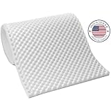 Eva Medical EggCrate Foam Mattress Pad - Thickness 3 inches (Hospital Twin Size 32" x 73" x 3") - Made in USA