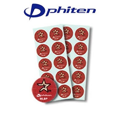 Phiten Titanium X30 Discs MLB Houston Astros - 30-Count