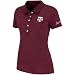 NCAA Texas A&M Aggies Ladies Vision Polo - Maroon