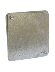 Blank Cover, 4 In, Square Plenum