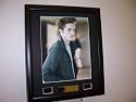 TWILIGHT EDWARD CULLEN AUTOGRAPH & FILMCELL