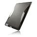 PULSARplus TPU H�lle Case f�r iPad 2 / iPad 3 Tasche in transparent schwarz + Displayschutzfolie
