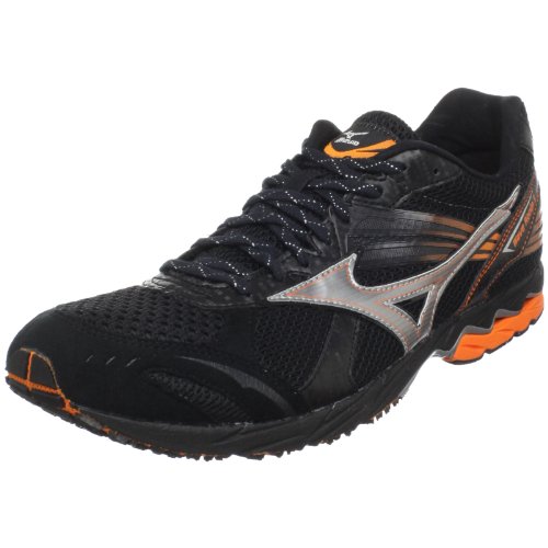 Mizuno Men's Wave Ronin 3 Running Shoe,Anthracite/Silver-Red Orange,8.5 M US Mizuno Men's Wave Ronin 3 Running Shoe,Anthracite/Silver-Red Orange,8.5 M US