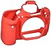 easyCover ECC80DR Canon 80D Case, Red