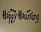 Halloween Decoration Wall Decals Happy Haunting
