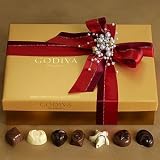 Godiva Chocolate: NEW 70 pc. Christmas Ballotin