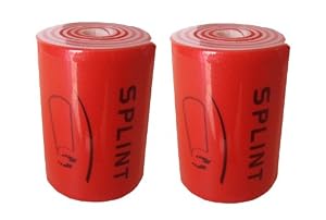 A + Z Medical 2 Professional Quality Moldable Foam Covered Aluminum Emergency Splints