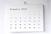 葛西薫 カレンダー KASAI Kaoru Calendar 2009 罫線なし AG-013