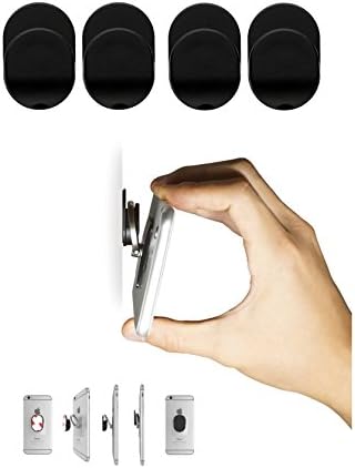 4 Piece Black - iRing Replacement Hook - Universal Smartphone Mount and Car Mount Mobile