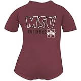 Mississippi State Bulldogs Maroon Infant Collegiate Creeper
