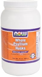 NOW Foods Whole Psyllium Husk, 24-Ounce Bottle (Pack of 3)