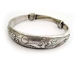 Alloy Metal Dragon Phoenix Bangle Bracelet