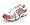 Wht/Slv/Flash Red/Bl