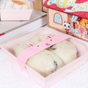 Pink Sandwich Tray with Lid Take-out Carry-out Picnic Box