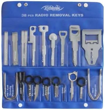 Xscorpion Rrk38 38-piece Set Of Heand Unit Removal Keys Rrk-38