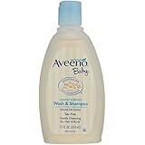 Aveeno Baby Wash and Shampoo, 12 Fluid Ounce
