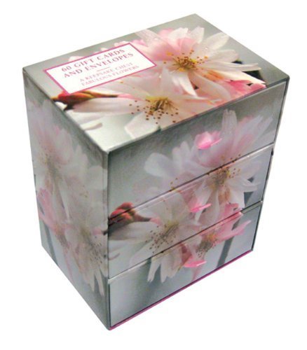 Fabulous Flowers Card Selection: Three-drawer card box featuring 60 beautiful photographic gift cards and envelopes by Peony Press (2012-08-16)