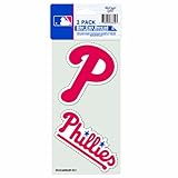 MLB Philadelphia Phillies 4-by-8 Die Cut Decal