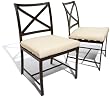 Strathwood Falkner Dining Collection Side Chair With Cushion, 2 Pack
