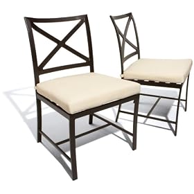Strathwood Falkner Dining Collection Side Chair, 2 Pack