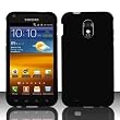 Samsung Epic Touch 4G D710 & Galaxy S2 Sprint Rubberized Black HARD PROTECTOR COVER CASE SNAP ON PERFECT FIT