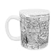 Banking Scene (woodcut) (b/w photo) by Jost.. - Mug - Standard Size