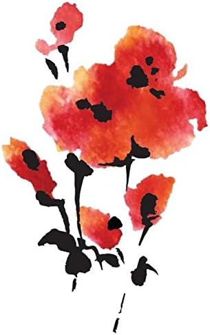 Rubbernecker Stamps - Poppy Bunch Stamp Set