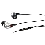 iLuv Premium In-ear Earphones with iPhone® and iPod® Remote - Black (iEP515)