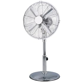 Prem-i-Air 12" desk/pedestal fan chrome