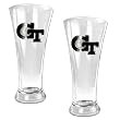 Georgia Tech Yellowjackets NCAA 2pc Pilsner Set by Great American Products