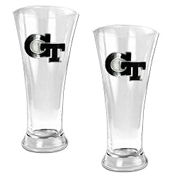 Georgia Tech Yellowjackets NCAA 2pc Pilsner Set by Great American Products