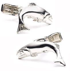 Leaping Salmon Cufflinks